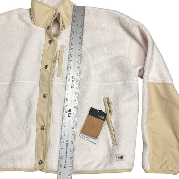 The North Face Cragmont Sherpa Jacket • XXL • Cozy Beige Ski-Ready Snap Front - Picture 4 of 16